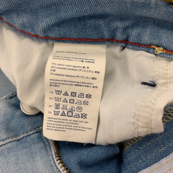 Tommy Hilfiger ripped skinny jeans size 4 - Picture 3 of 4
